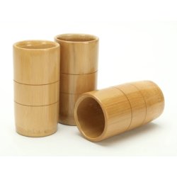 Bamboo cups (3 pcs.)