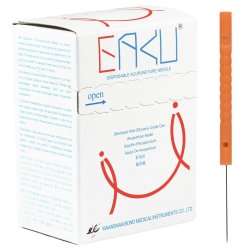 Иглы EAKU с пластиковой ручкой без направляющей 100 шт.