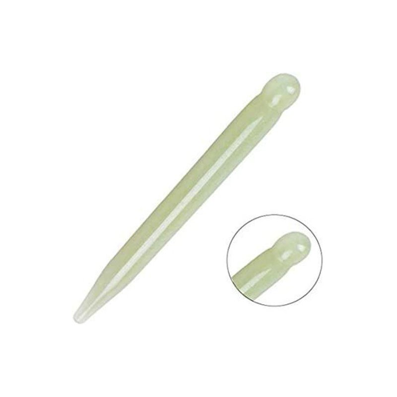 GUA SHA w kształcie długopisu jadeit