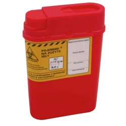 Container zur Nadelentsorgung (0,2 Liter Volumen)