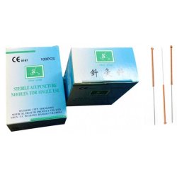 Needles SHEN LONG with copper handle without guide 100 pcs.