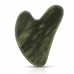GUA SHA heart-shaped jade