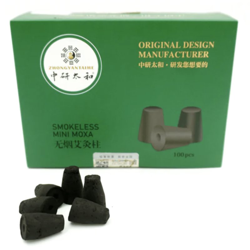 Mini smokless coals for needles 100 pcs.