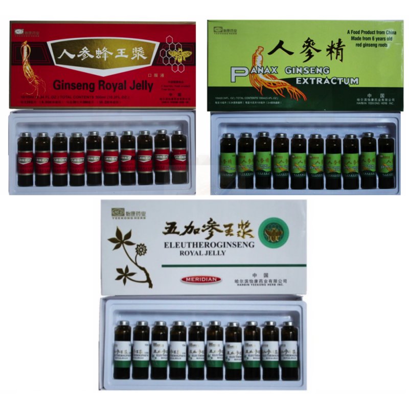 Ginseng ampoules (30 x 10 ml)
