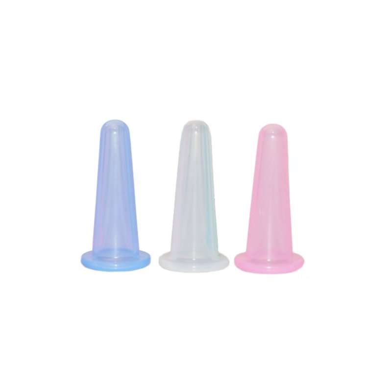 Silicone cup for the face large 1 pc.